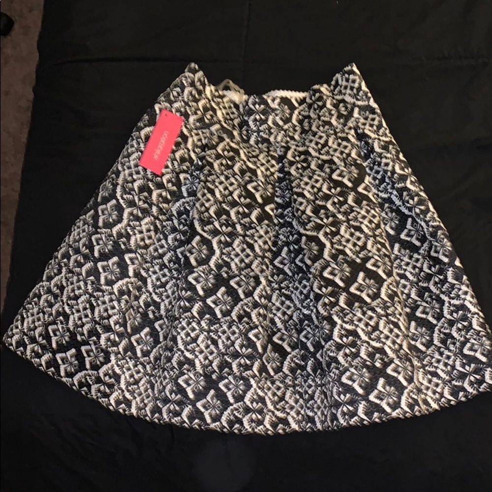A-line skirt.